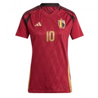 Belgien Romelu Lukaku #10 Fußballbekleidung Heimtrikot Damen EM 2024 Kurzarm